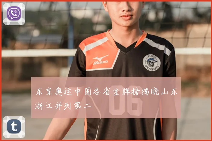 东京奥运中国各省金牌榜揭晓山东浙江并列第二