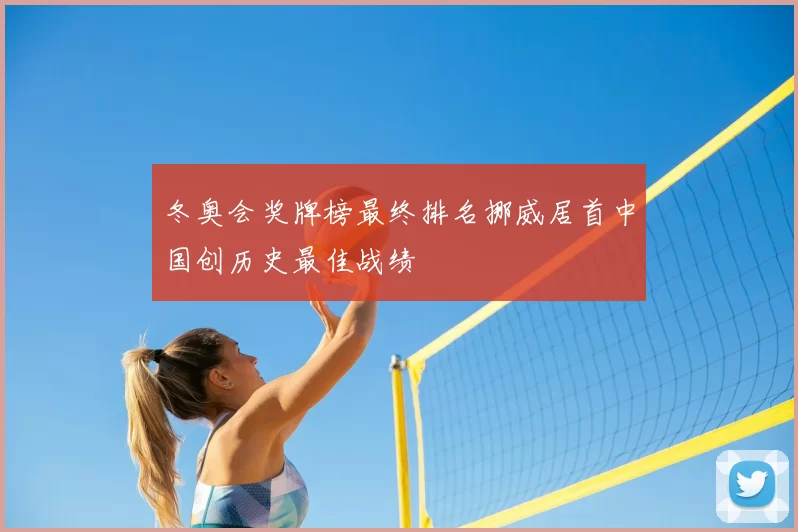 冬奥会奖牌榜最终排名挪威居首中国创历史最佳战绩